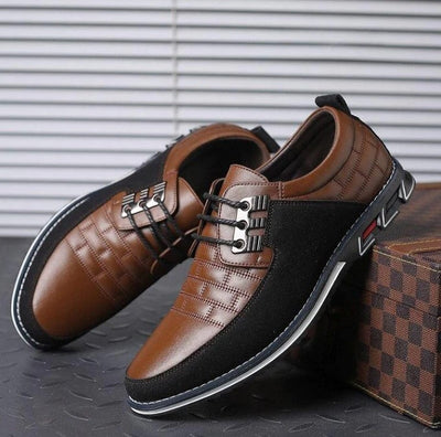BOSS™ | ELEGANTE LEDEREN ZAKELIJKE SCHOENEN