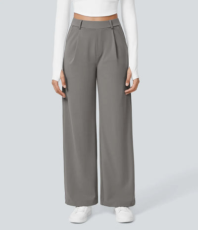 MILENA – Elegante Wide-Leg Pantalon - Minimal Chic