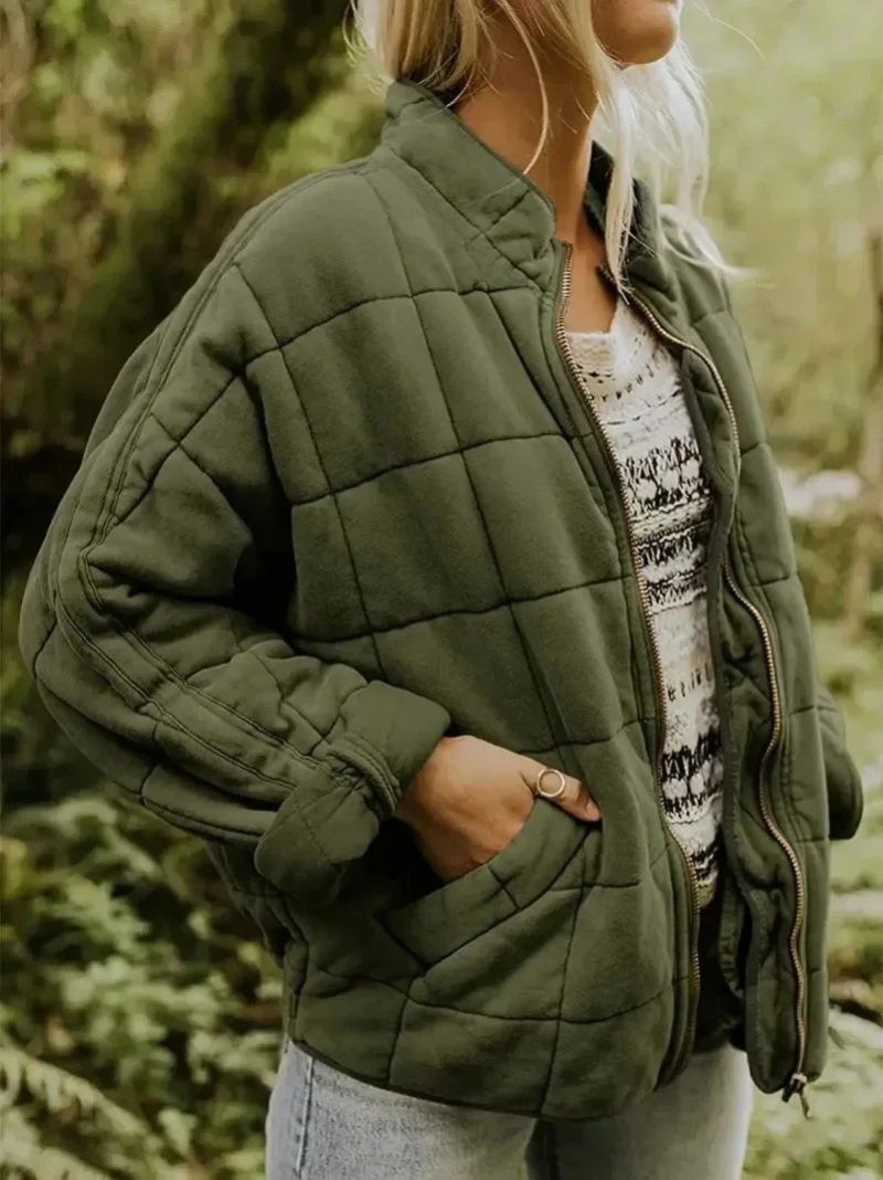 NIKKI™ | Gevoerde jas met elegante oversized look