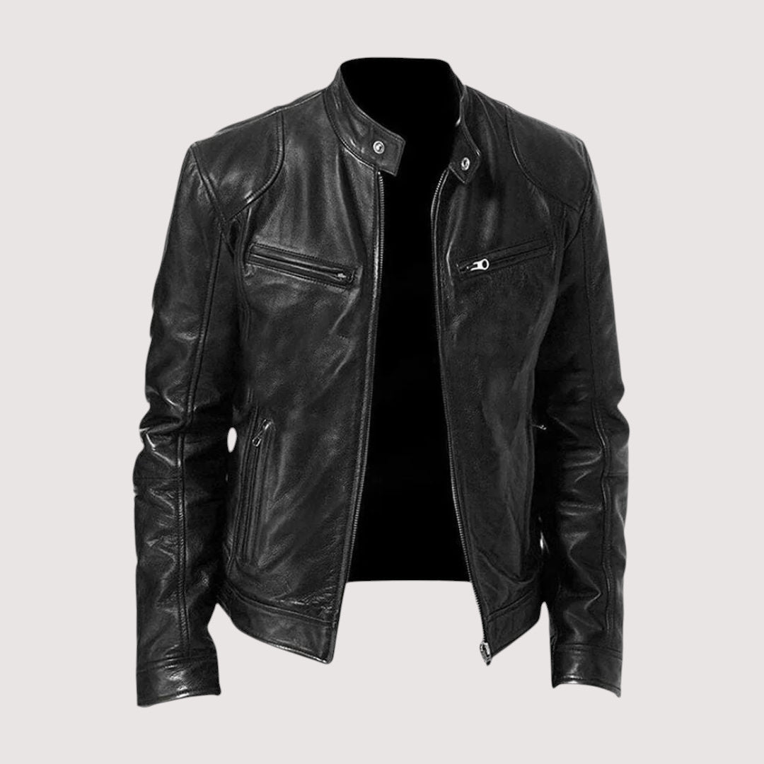 Marc™ |  Heren leren jas