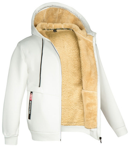 Coen - Heren winterjas met capuchon en fleece