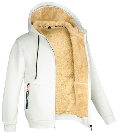 Coen - Heren winterjas met capuchon en fleece