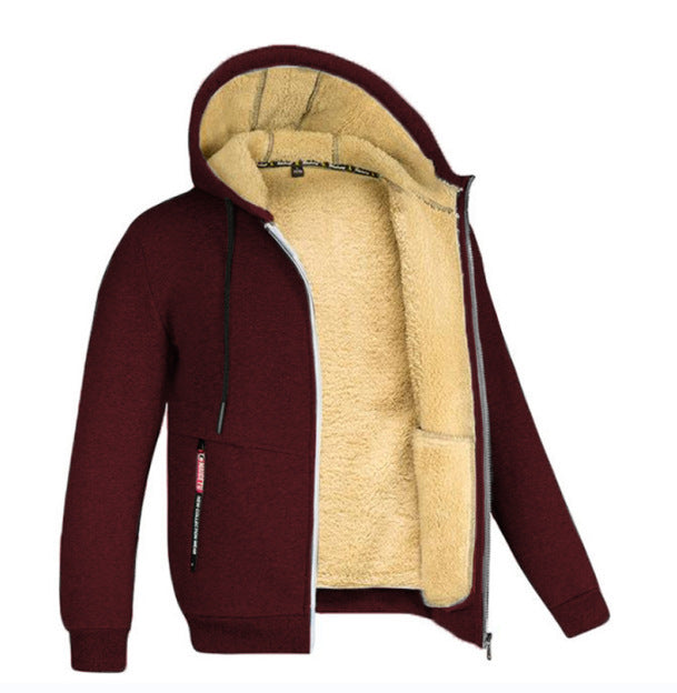 Coen - Heren winterjas met capuchon en fleece