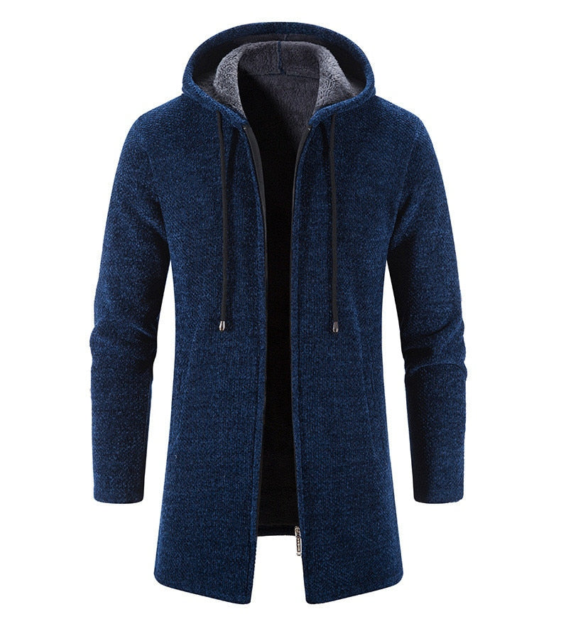 Herenjas met capuchon