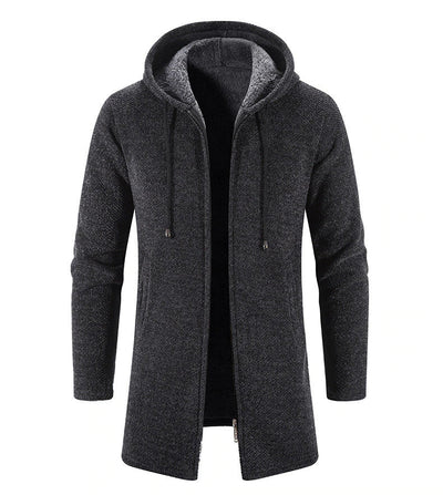 Herenjas met capuchon
