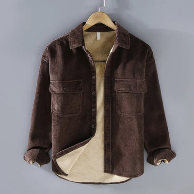 Klassiek design corduroy jack