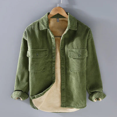 Klassiek design corduroy jack