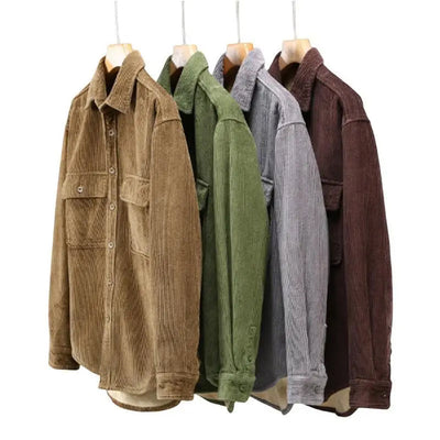 Klassiek design corduroy jack