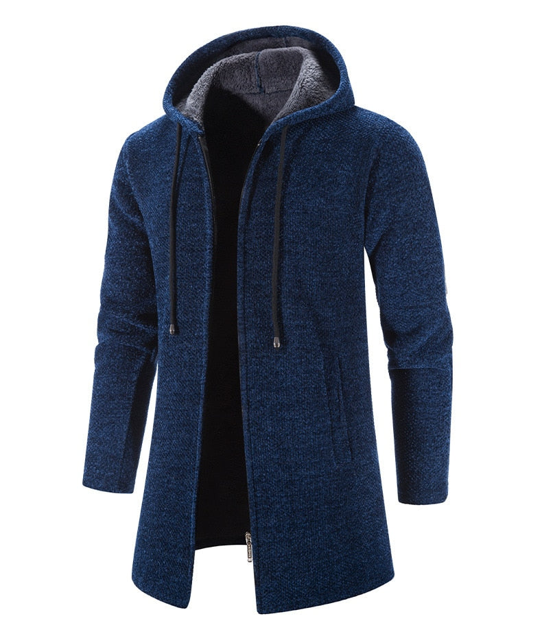 Herenjas met capuchon