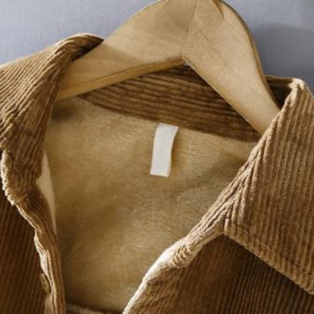 Klassiek design corduroy jack