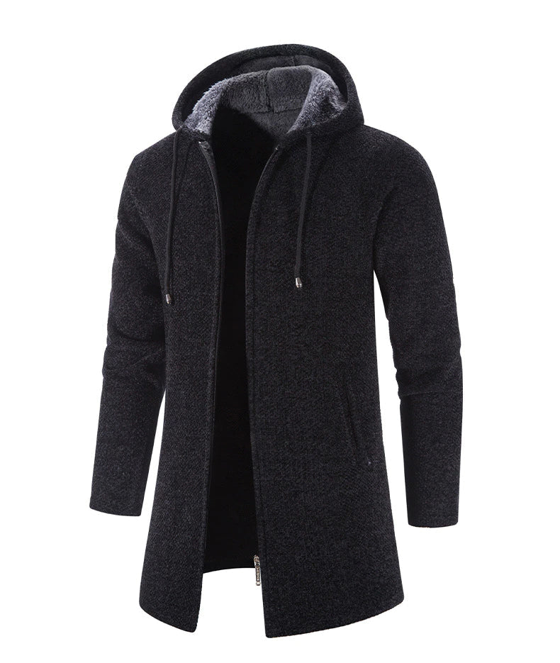 Herenjas met capuchon