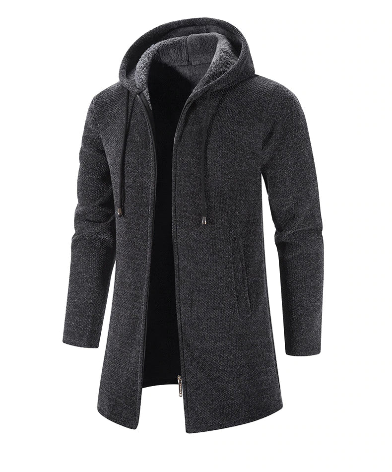 Herenjas met capuchon