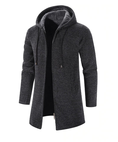 Herenjas met capuchon