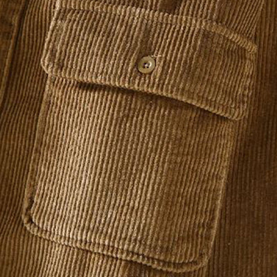 Klassiek design corduroy jack