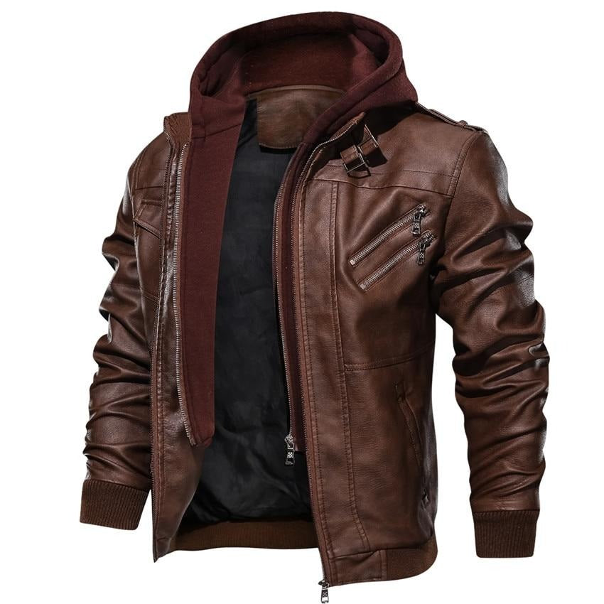 Synthetisch leren jack