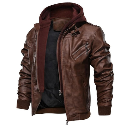 Synthetisch leren jack