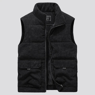 Corduroy wintervest