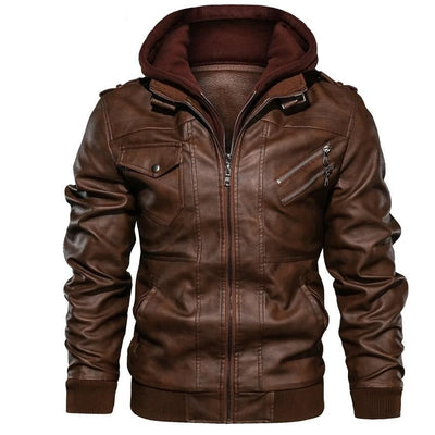 Synthetisch leren jack