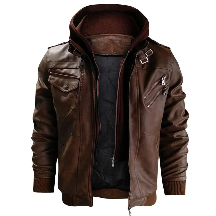 Synthetisch leren jack