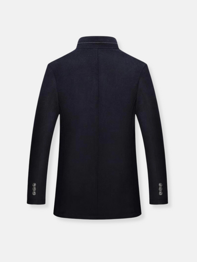 Wollen trenchcoat voor heren