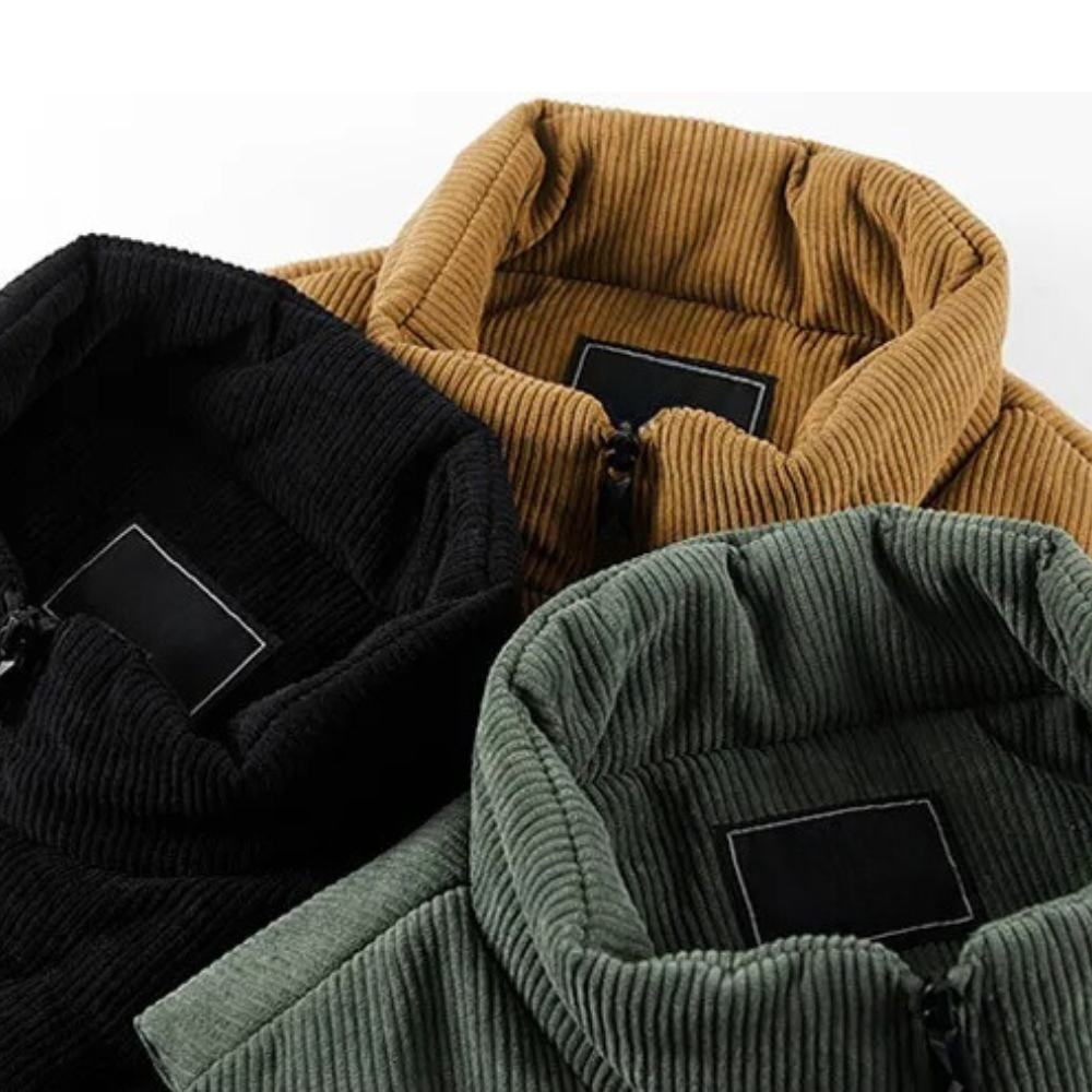 Corduroy wintervest