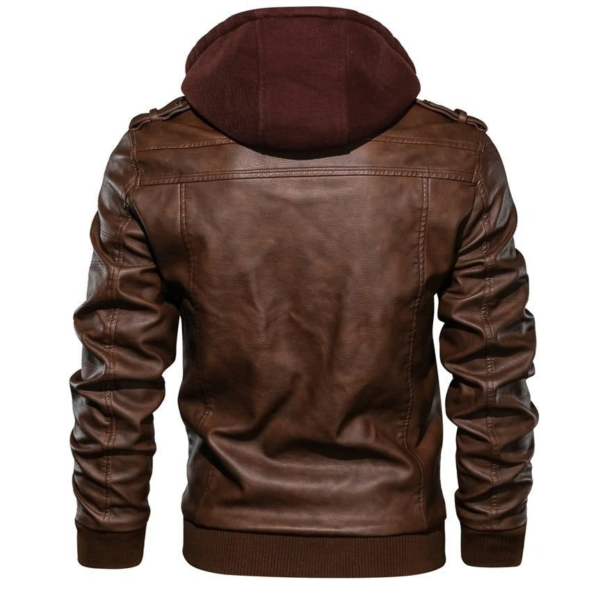 Synthetisch leren jack
