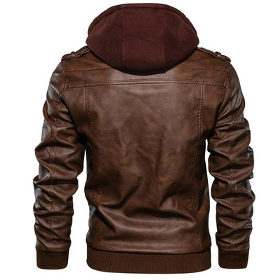 Synthetisch leren jack