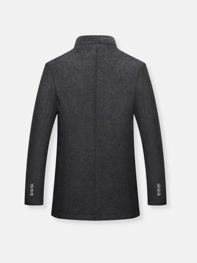 Wollen trenchcoat voor heren