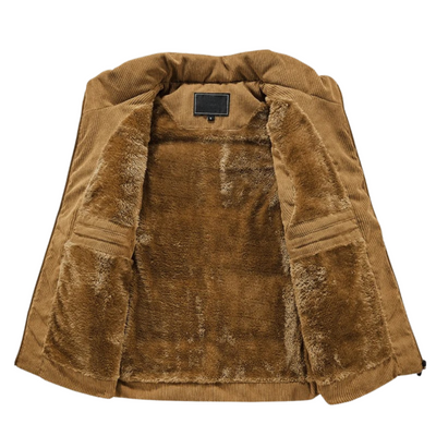 Corduroy wintervest