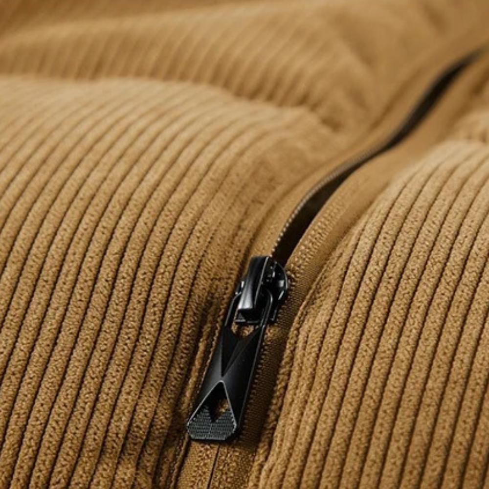 Corduroy wintervest