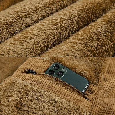 Corduroy wintervest