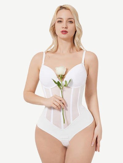 Bloom ™ |  Open Back Nylon Bodysuit