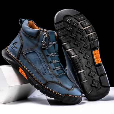 St. Moritz leren hoge schoenen