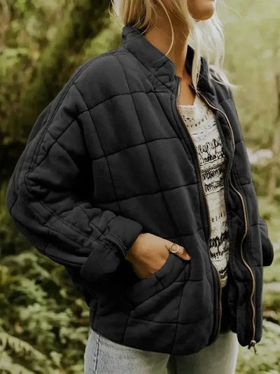 NIKKI™ | Gevoerde jas met elegante oversized look