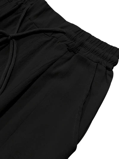 Van Vliet™ | Linnen Broek met Trekkoord