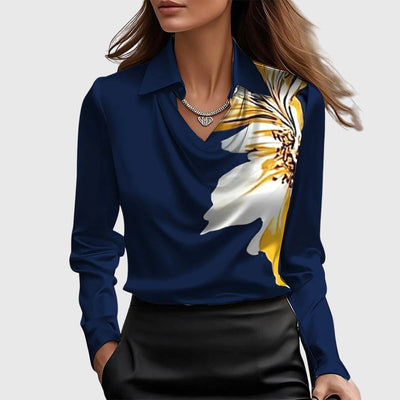 ELLA ™ | Elegante satijnen blouse