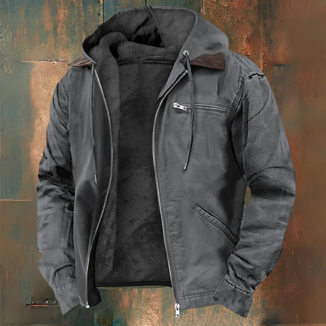 George  | Vestjas met capuchon en ritssluiting