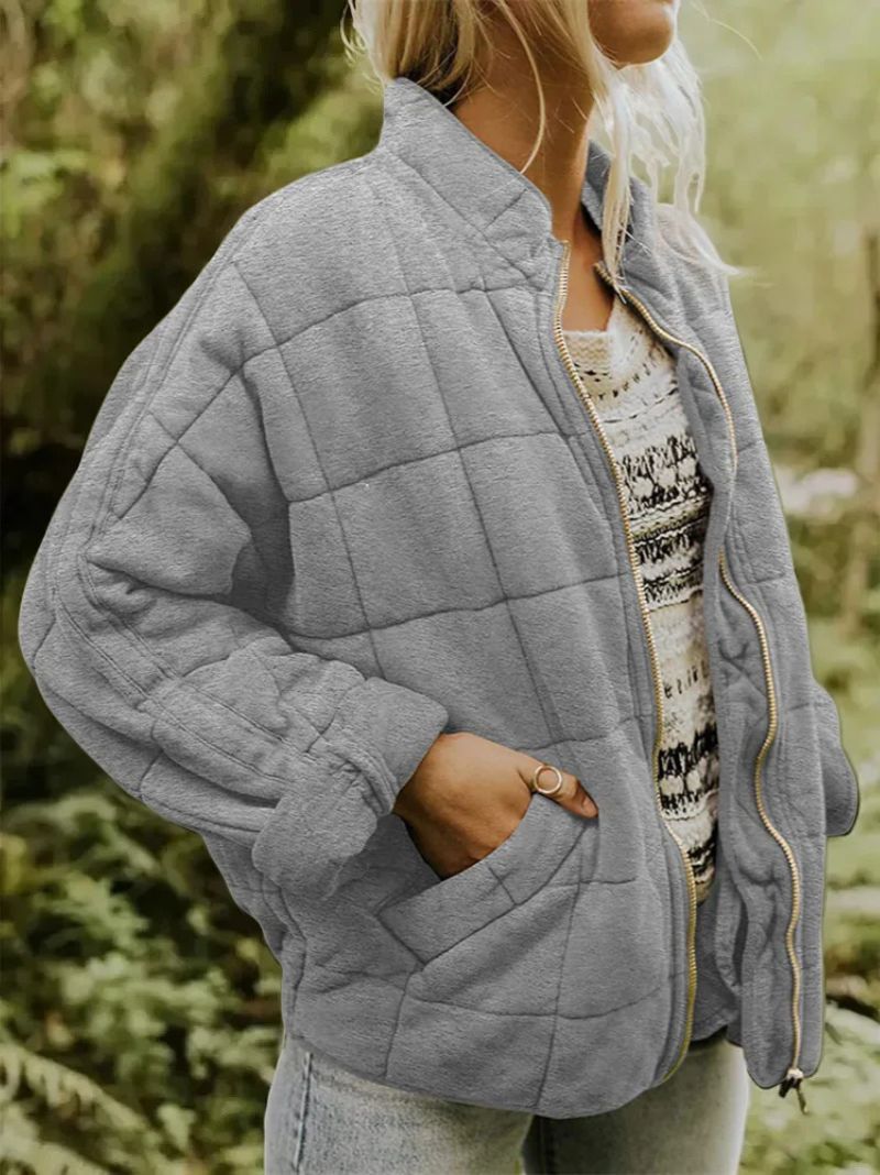 NIKKI™ | Gevoerde jas met elegante oversized look