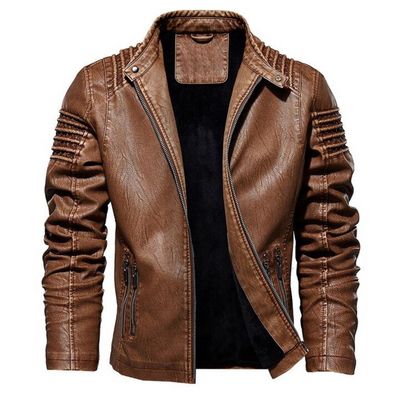 Angelo | Empire-stijl leren jas