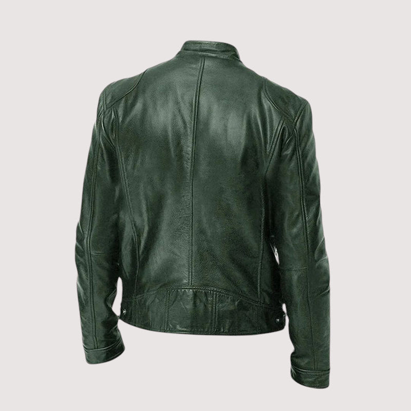 Marc™ |  Heren leren jas