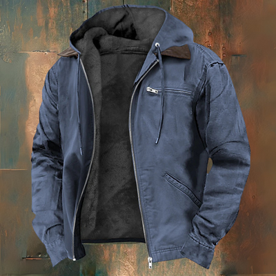 George  | Vestjas met capuchon en ritssluiting