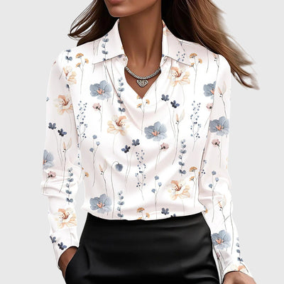 ELLA ™ | Elegante satijnen blouse