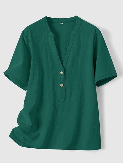 Tara - Elegante V-Hals Blouse