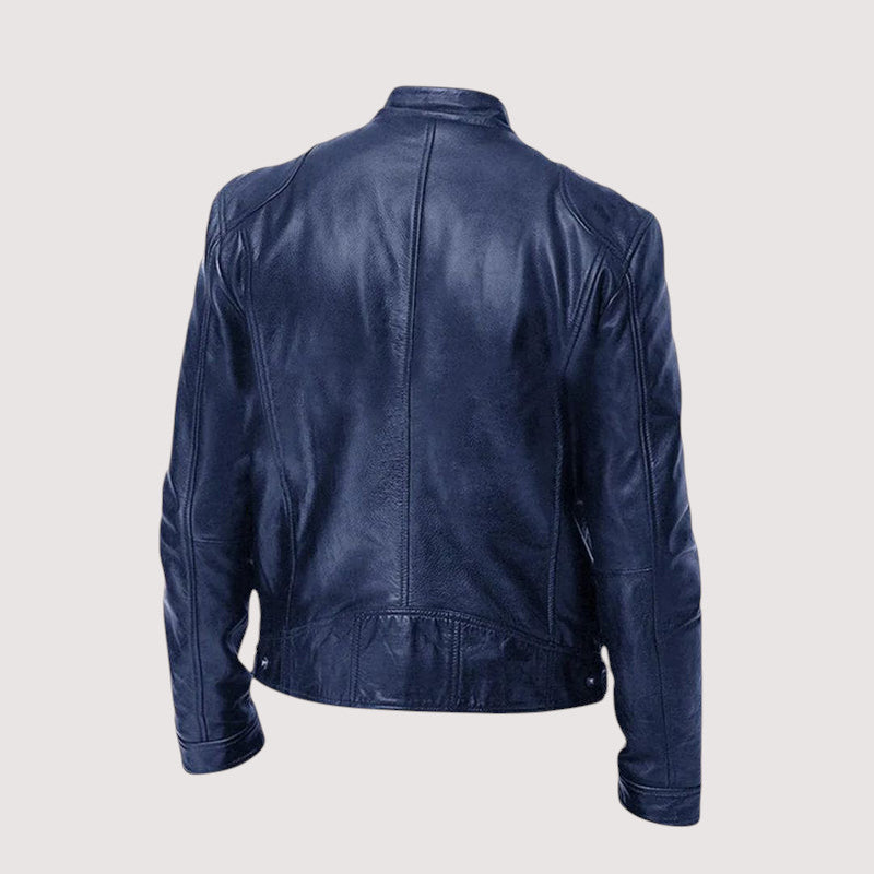 Marc™ |  Heren leren jas