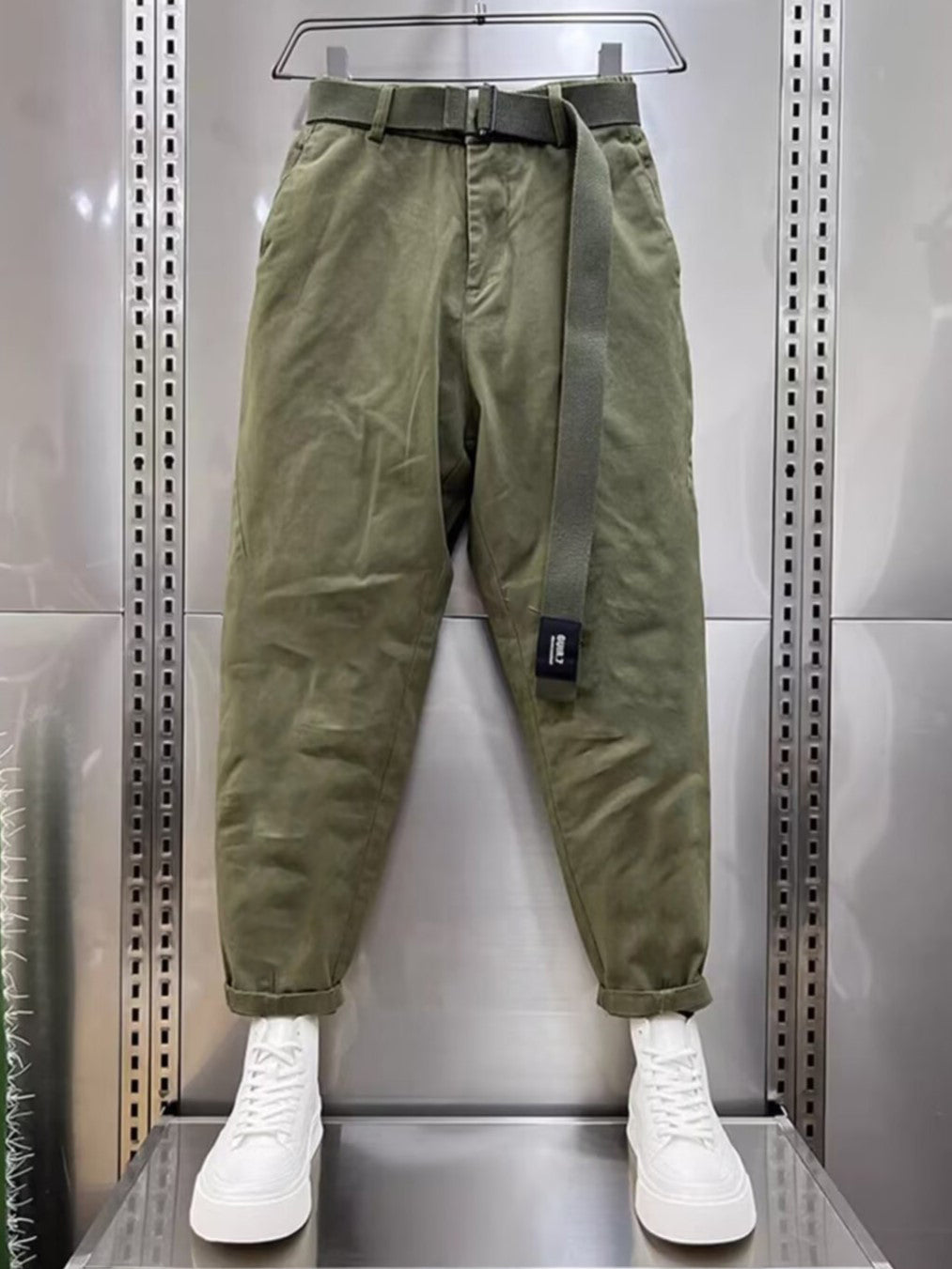 Van Vliet™ | Casual broek met riem