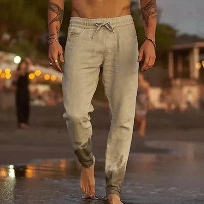 Van Vliet™ | Linnen strandbroek