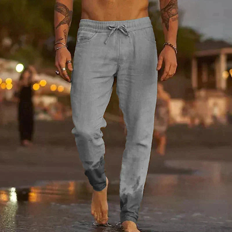 Van Vliet™ | Linnen strandbroek