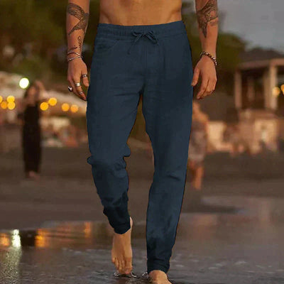 Van Vliet™ | Linnen strandbroek