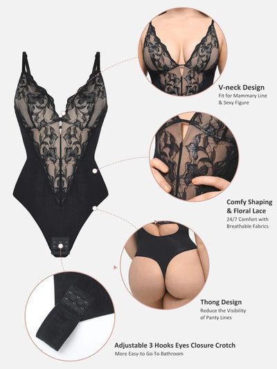 Bloom ™ | Lace Bodysuit String
