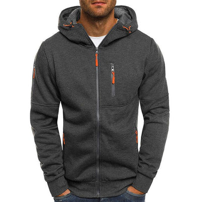 Sportieve hoodiejas voor heren
